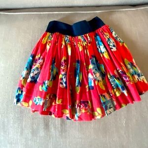Abercrombie and Fitch Floral Mini Skater Skirt